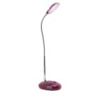 Kunststoff Schreibtischlampe Rosa, Marenthe, 2W, 6000K LED, mit Schalter