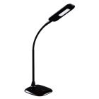 Kunststoff Schreibtischlampe Schwarz, Jenoah, 5W, 6000K LED, mit Touch-Dimmer