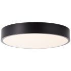 Moderne Deckenlampe Schwarz, Asude, 12W, 3000K LED