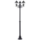 Antik Außenleuchte Schwarz, Kalle, IP44