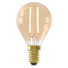 Dimmbare Calex E14 LED-Filament Lampe Bernstein, 3,5W, 2100K
