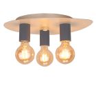 Metall Deckenleuchte Blau, Leilani