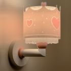 Pink Kinder Wandleuchte Kunststoff, Queen