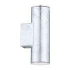 Graue moderne Außenleuchte Stahl, Marlies, IP44