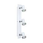 Chrom moderne Deckenstrahler Glas, Jasmijn, IP44