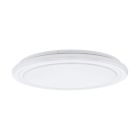 Weiße Deckenlampe Stahl, Elseline, 40W, in Lichtfarbe einstellbare LED