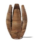 Schwarze landhaus Tischleuchte Stahl, Joyca, mit Schalter