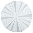 Weiße Deckenlampe Glas, Bada