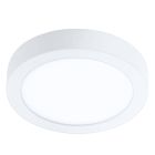 Weiße Smart Deckenleuchte Kunststoff, Geraldo, 16,5W, warm- bis kaltweiß einstellbare LED, IP44