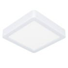 Weiße Deckenlampe Kunststoff, Geraldo, 11W, 3000K LED