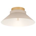 Beige Deckenleuchte Holz, Lucy