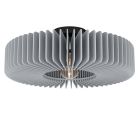 Graue moderne Deckenlampe Holz, Muna