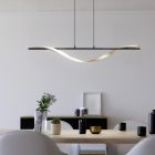 Messing design Pendelleuchte Kunststoff, Cunera, 20W, warm- bis kaltweiß einstellbare LED, 3-stufig dimmbar