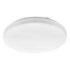Weiße moderne Smart Deckenleuchte Kunststoff, Eloise, 12W, RGBW LED