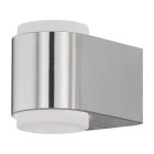 Silberne moderne Außenleuchte Kunststoff, Lyza, 3W, 3000K LED, IP44