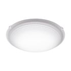 Weiße moderne Deckenleuchte Glas, Armen, 11W, 3000K LED
