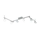 Chrom moderne Deckenstrahler Aluminium, Madelinde, 3W, 3000K LED