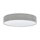 Graue moderne Deckenleuchte Metall, Abano