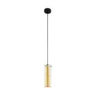 Goldene moderne Pendelleuchte Glas, Barceno