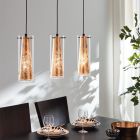 Goldene moderne Pendelleuchte Glas, Barceno