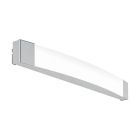 Chrom moderne Spiegelbeleuchtung Kunststoff, Rafi, 16W, 4000K LED, IP44