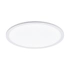 Weiße Deckenlampe Aluminium, Ericus, 19W, in Lichtfarbe einstellbare LED