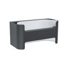 Weiße moderne Außenleuchte Aluminium, Lard, 4,8W, 3000K LED, IP44