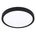 Weiße Smart Deckenleuchte Kunststoff, Geraldo, 19,5W, warm- bis kaltweiß einstellbare LED, IP44