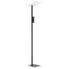 Weiße moderne Stehlampe Aluminium, Annegreet, mit Schalter