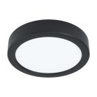 Schwarze Deckenleuchte Stahl, Pascale, 10W, 3000K LED