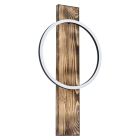 Holz Wandleuchte Braun, Annebel, 12W, 3000K LED