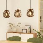 Bronze industrielle Pendelleuchte Stahl, Adie