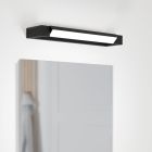 Schwarze moderne Spiegelbeleuchtung Aluminium, Shukri, 8,9W, 4000K LED, IP44