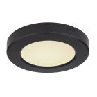 Schwarze Deckenlampe Kunststoff, Cage, 6W, in Lichtfarbe einstellbare LED