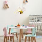 Gelbe Kinderzimmer Pendelleuchte Kunststoff, Buzzy