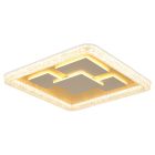 Goldene design Deckenlampe Acryl, Lynsey, 40W, 3000K LED