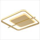 Goldene design Deckenlampe Aluminium, Reinald, 36W, 3000K LED
