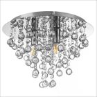 Chrom design Deckenleuchte Metall, Luus