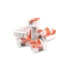 Schweißklemme 3-Loch 4mm, wiederverschließbar, verpackt pro 10