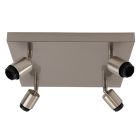 Aluminium Deckenkappe Silber, Rika