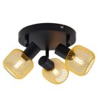 Industrielle Deckenstrahler Gelb, Emado