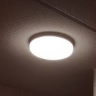 Kunststoff Badezimmer Deckenleuchte Weiß, Reece, 18W, 4000K LED, IP54
