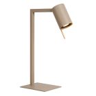 Taupe Schreibtischlampe Modern, Lesley, mit Schalter
