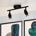Schwarze Deckenstrahler Modern, Caro