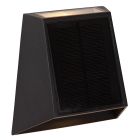 Schwarze Solar Außen Wandleuchte Modern, Luton, 1W, 2700K LED, IP54