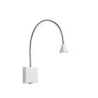 Weiße Wandleuchte Modern, Buddy, 3W, 4000K LED, mit Schalter