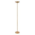 Messing Leselampe Stehlampe Modern, Zenith, 20W, 3000K LED, mit Touch-Dimmer
