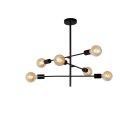 Nickel Deckenlampe Modern, Lester