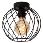 Schwarze Deckenleuchte Antik, Danza