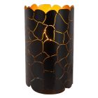 Schwarze Tischleuchte Modern, Almelo, mit Schalter